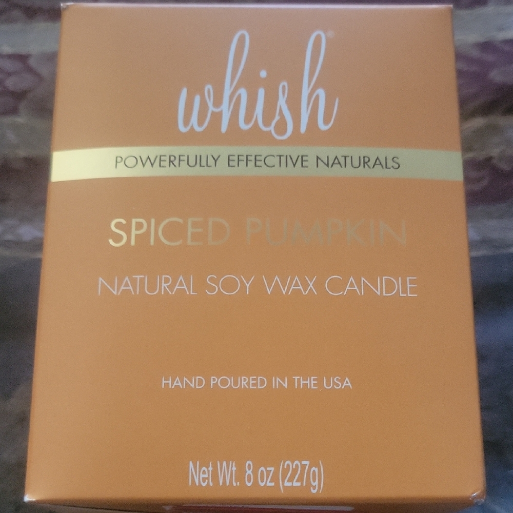 Whish Spiced Pumpkin Soy Candle High End Not Cheap Candles